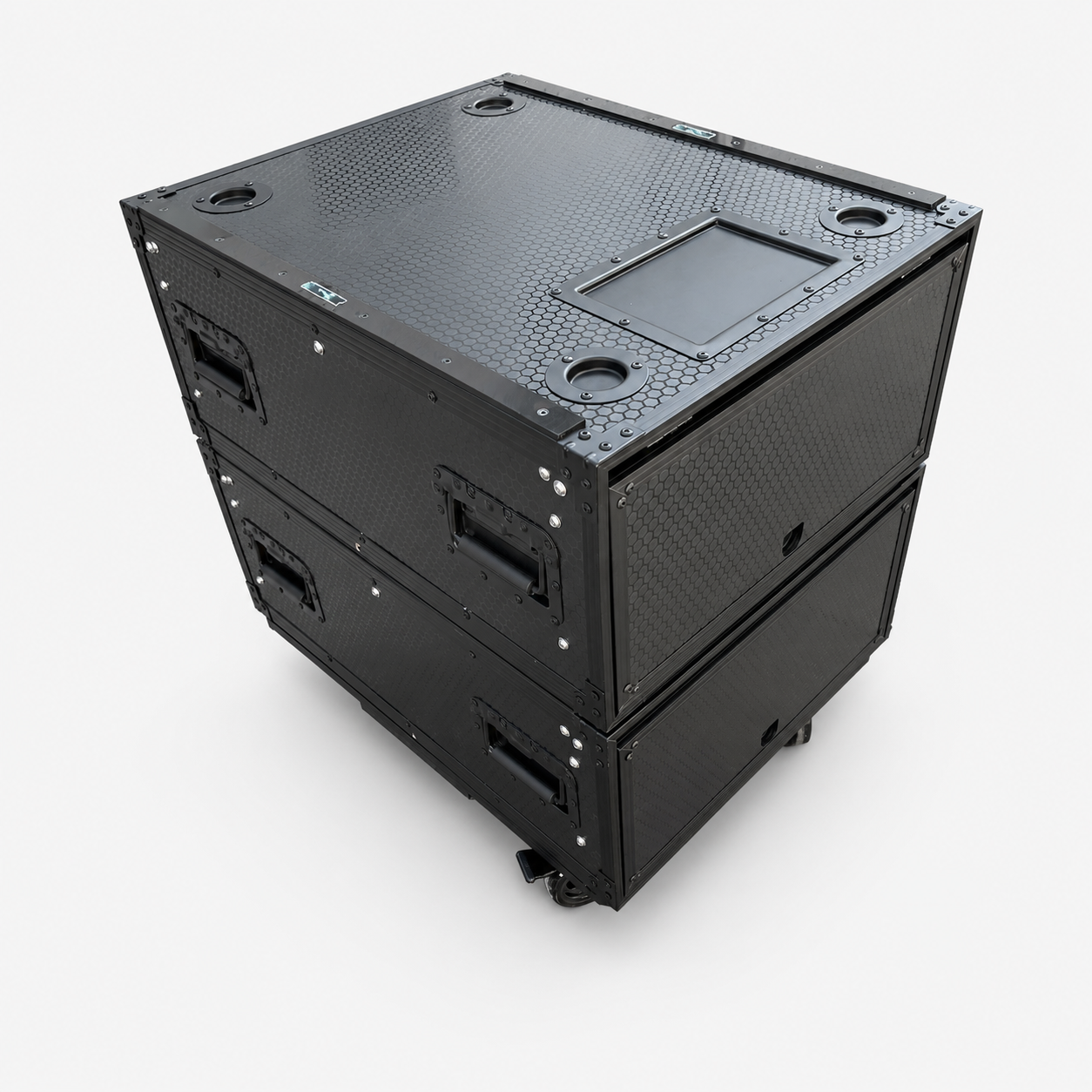 19-Inch Shockmount Rack Flight Case – 2U to 10U