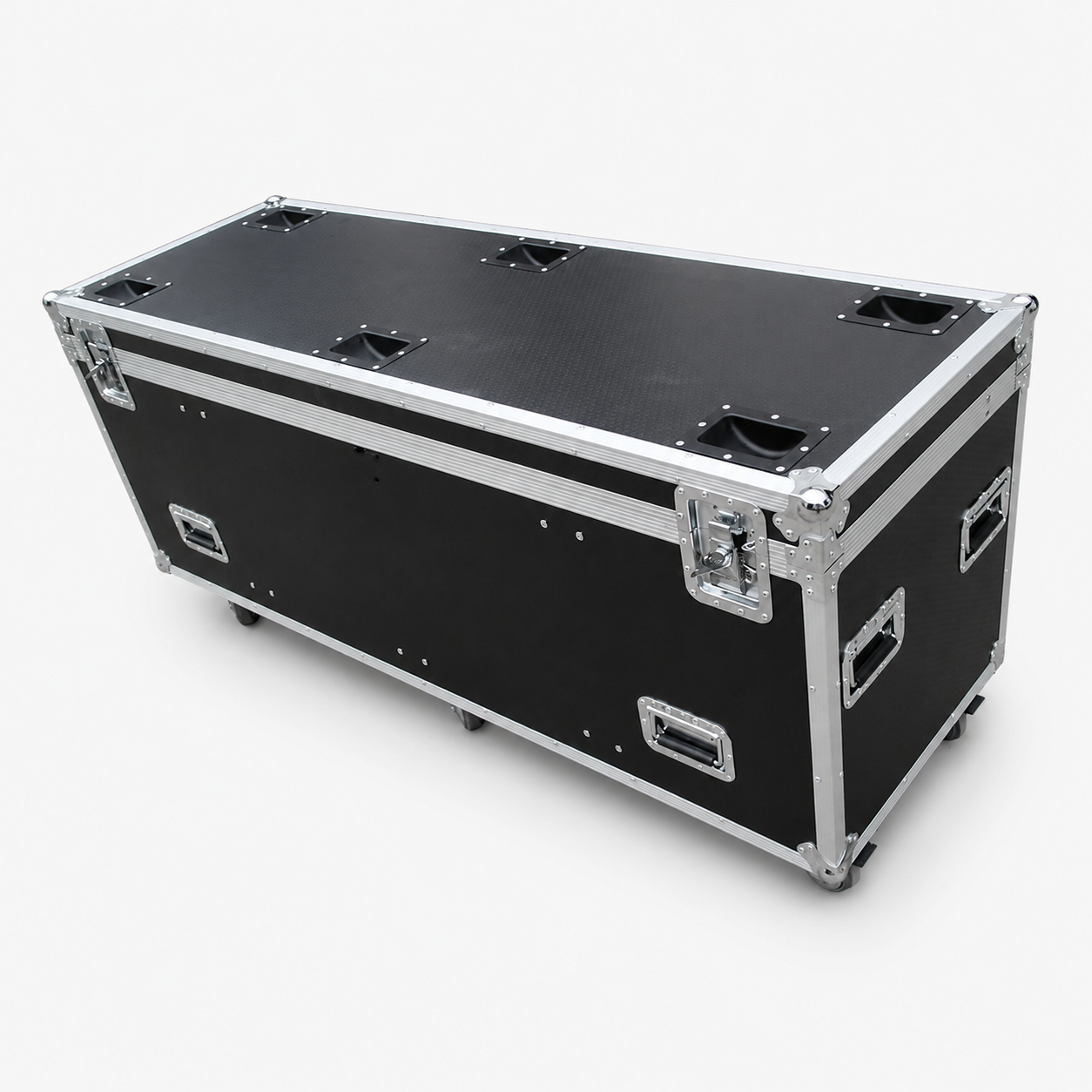 Custom Pipe and Drape Flight Case with Dividers - Image 4