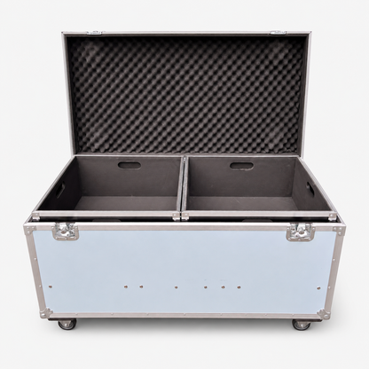 Custom Double-Layer Tool Flight Case with Wheels