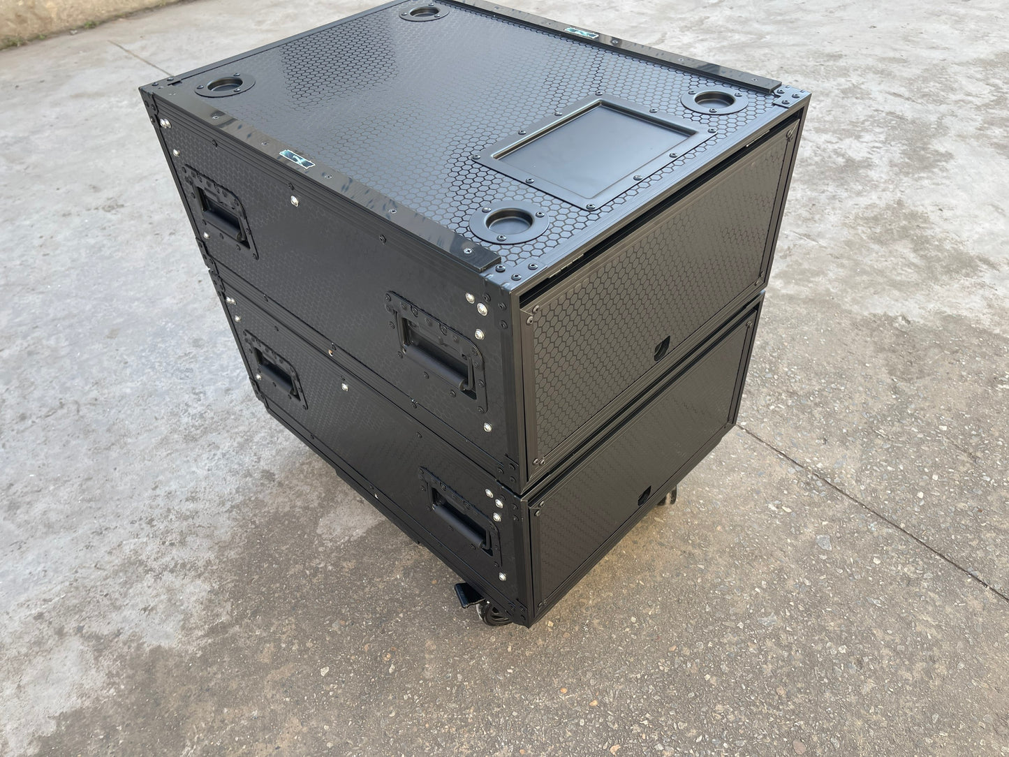 19-Inch Shockmount Rack Flight Case – 2U to 10U
