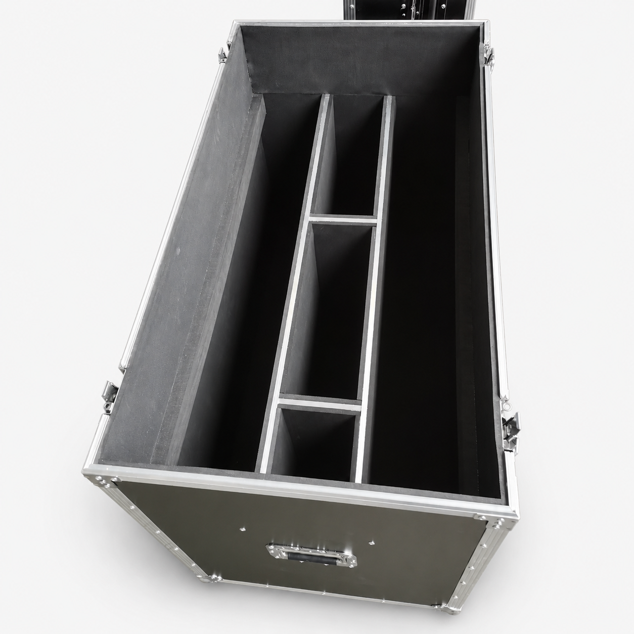 Custom Large Equipment Storage Flight Case with Internal Dividers - Image 2