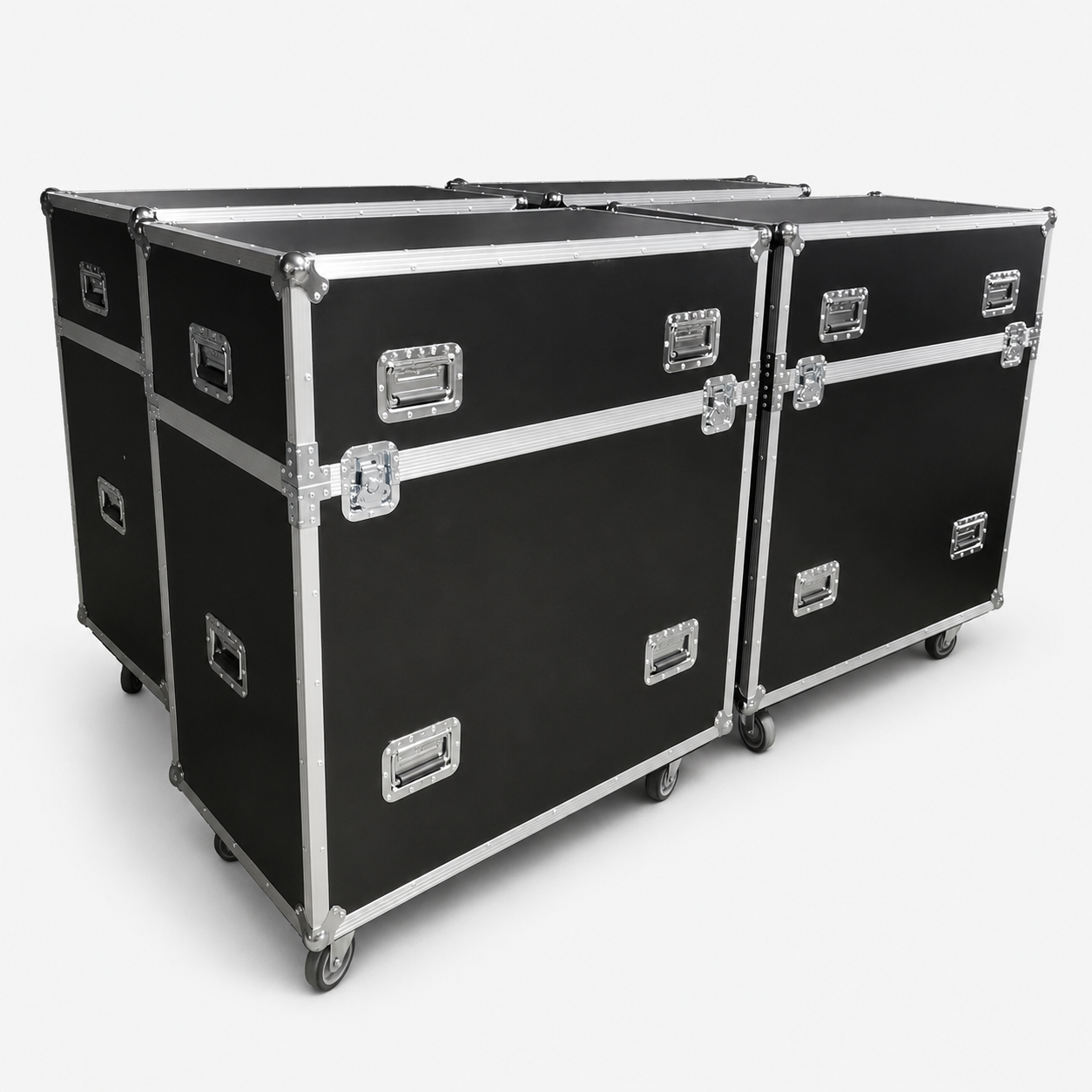 Custom Large Equipment Storage Flight Case with Internal Dividers - Image 5