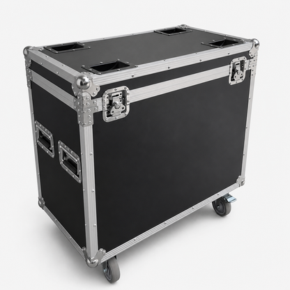 Custom Tool Flight Case with Wheels and Foam Interior