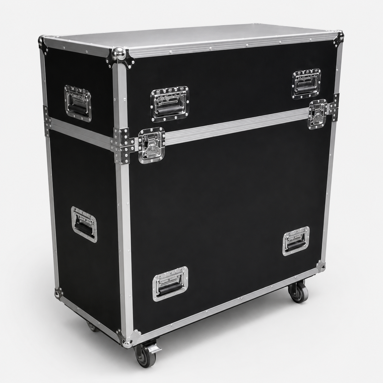 Custom Large Equipment Storage Flight Case with Internal Dividers - Image 1