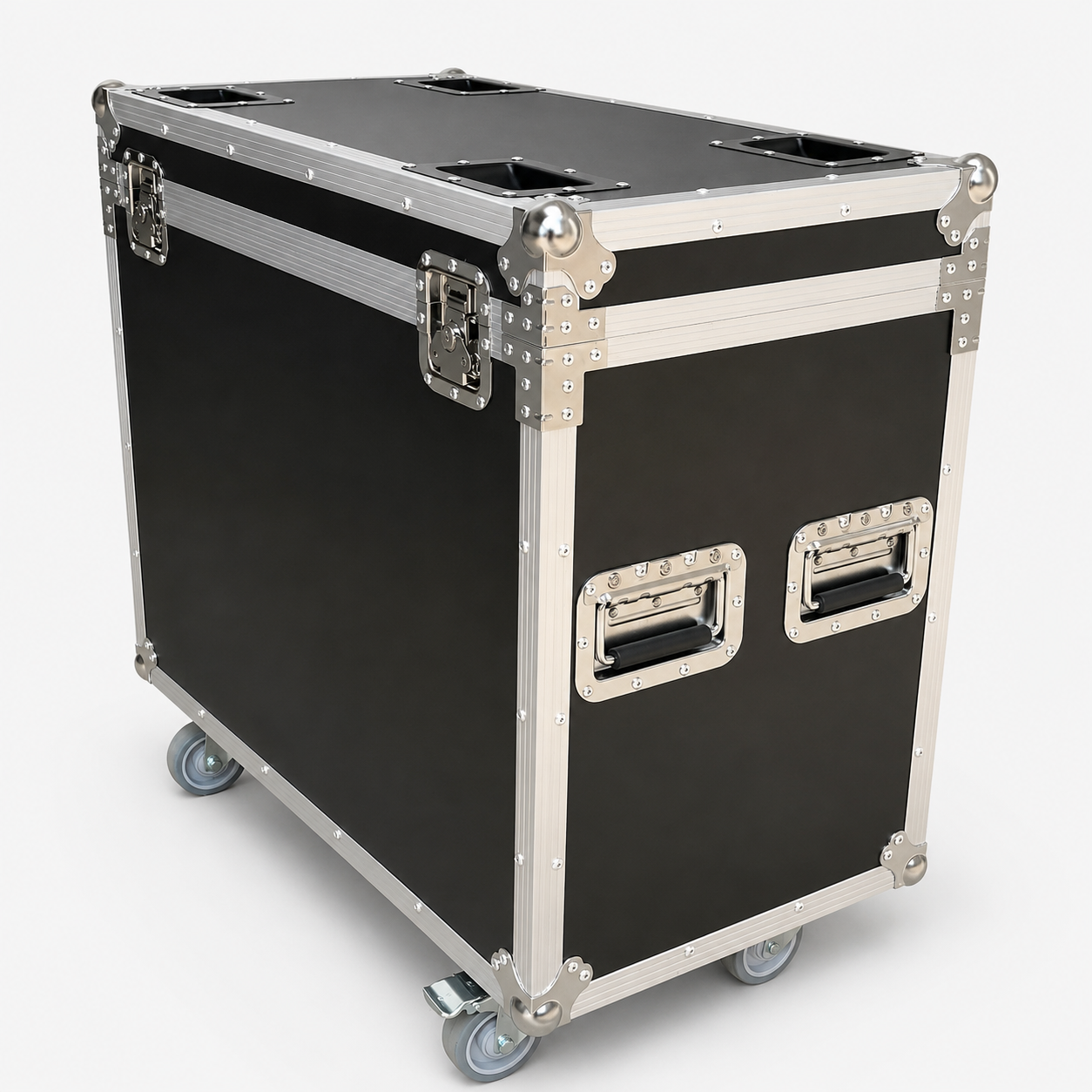 Custom Tool Flight Case with Wheels and Foam Interior