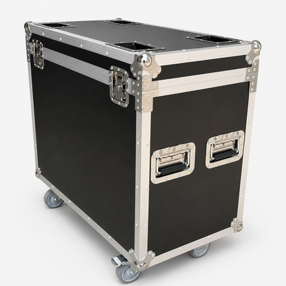 Custom Tool Flight Case with Wheels and Foam Interior