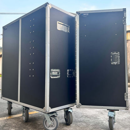 Large Horse Tack Flight Case with Saddle Racks, Shelves & Drawers