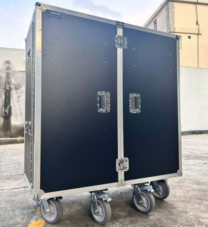 Large Horse Tack Flight Case with Saddle Racks, Shelves & Drawers