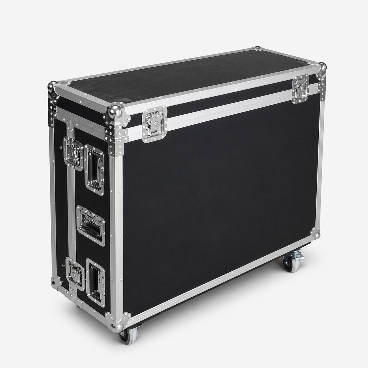 Workstation Flight Case Compatible with grandMA2 with Dual Laptop Stands