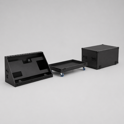 Custom Confidence Monitor Flight Case & Display Enclosure