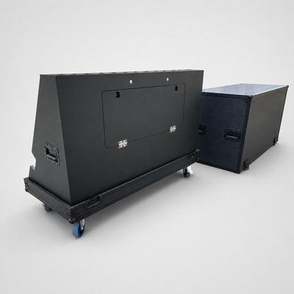 Custom Confidence Monitor Flight Case & Display Enclosure
