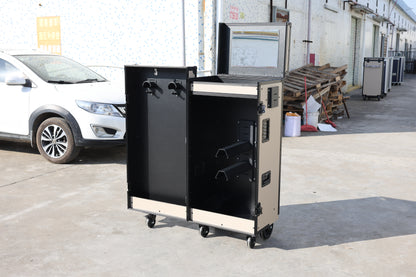 Horse Tack Flight Case with Saddle Racks & Mirror
